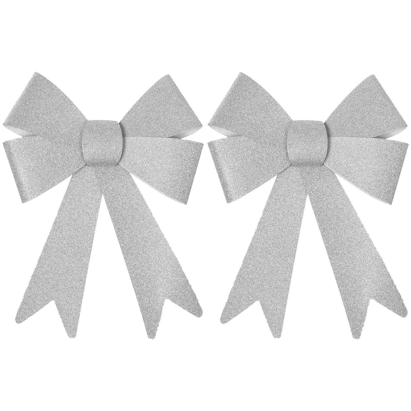Pack of 2 Large Glitter Eid Gift Bows (Various Colours)