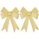 Pack of 2 Large Glitter Eid Gift Bows (Various Colours)